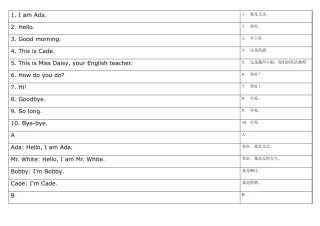 小学英语300句文本中英文版
