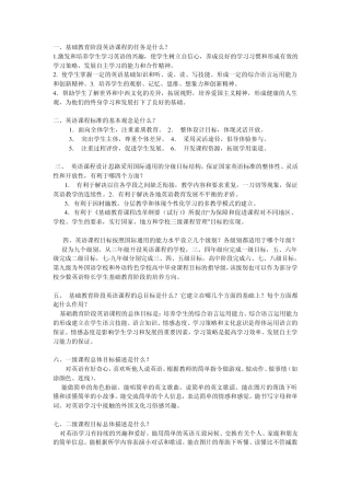 小学英语教材教法及新课程标准测试题.2