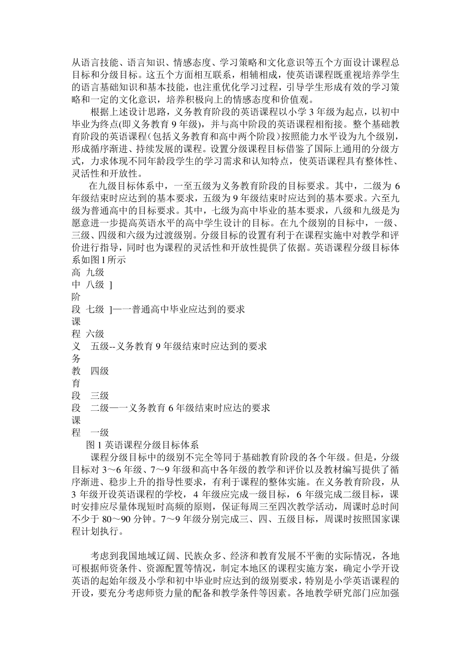 小学英语新课程标准_第3页