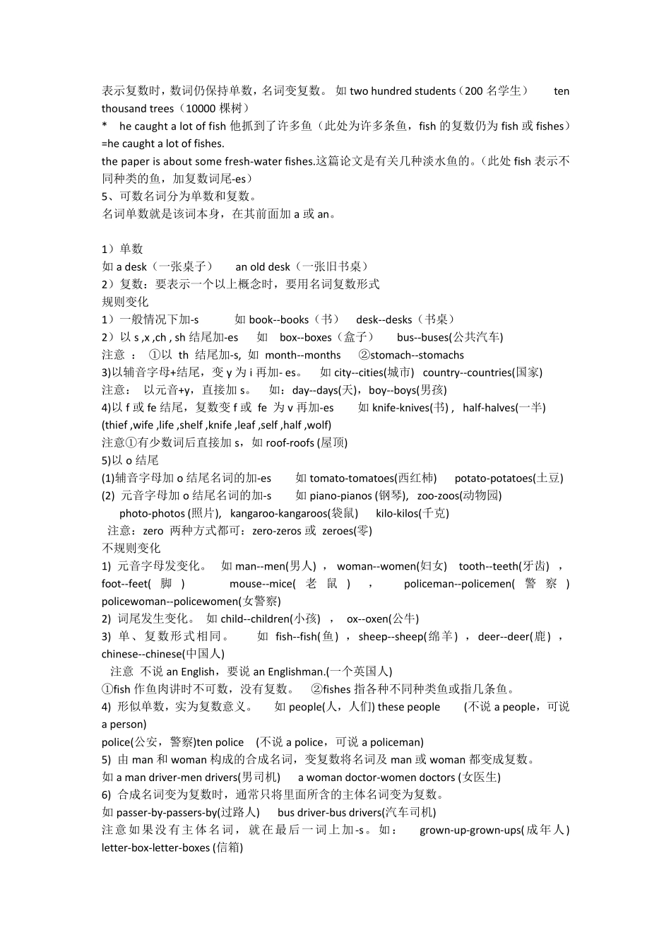 小学英语词性讲解_第2页