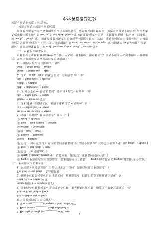 小学英语语法基础知识大全