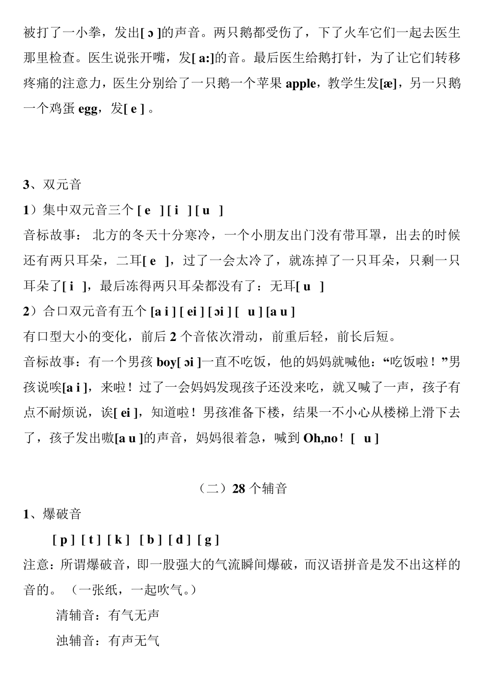 小学英语趣味音标教学_第3页