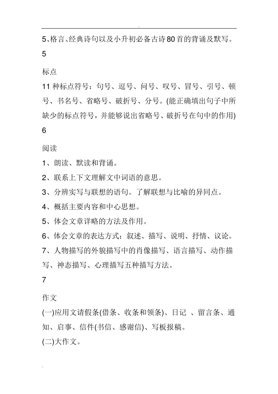 小学语文16年级知识点归纳总结_第3页