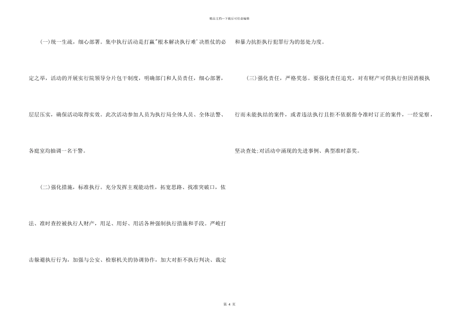 2024年法院“夏季风暴”集中执行活动方案_第3页