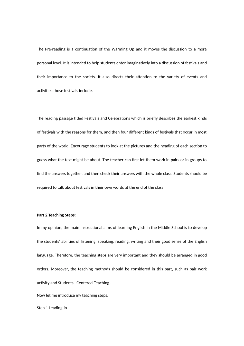 2025年教资面试高中英语试讲模板之课本和写作_第2页