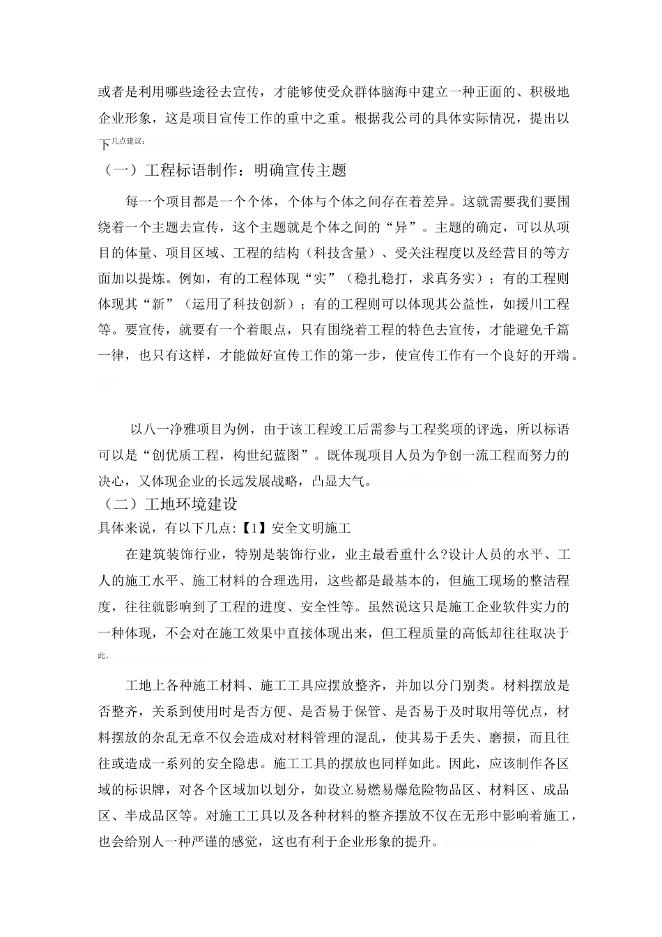 项目宣传具体方案_第2页