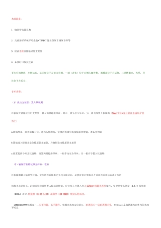 输尿管软镜技术