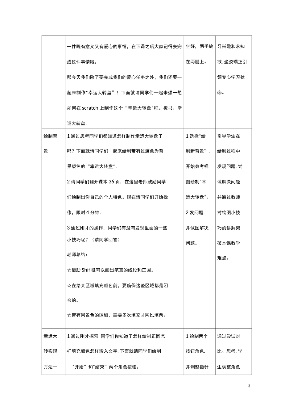 幸运大转盘教学设计_第3页