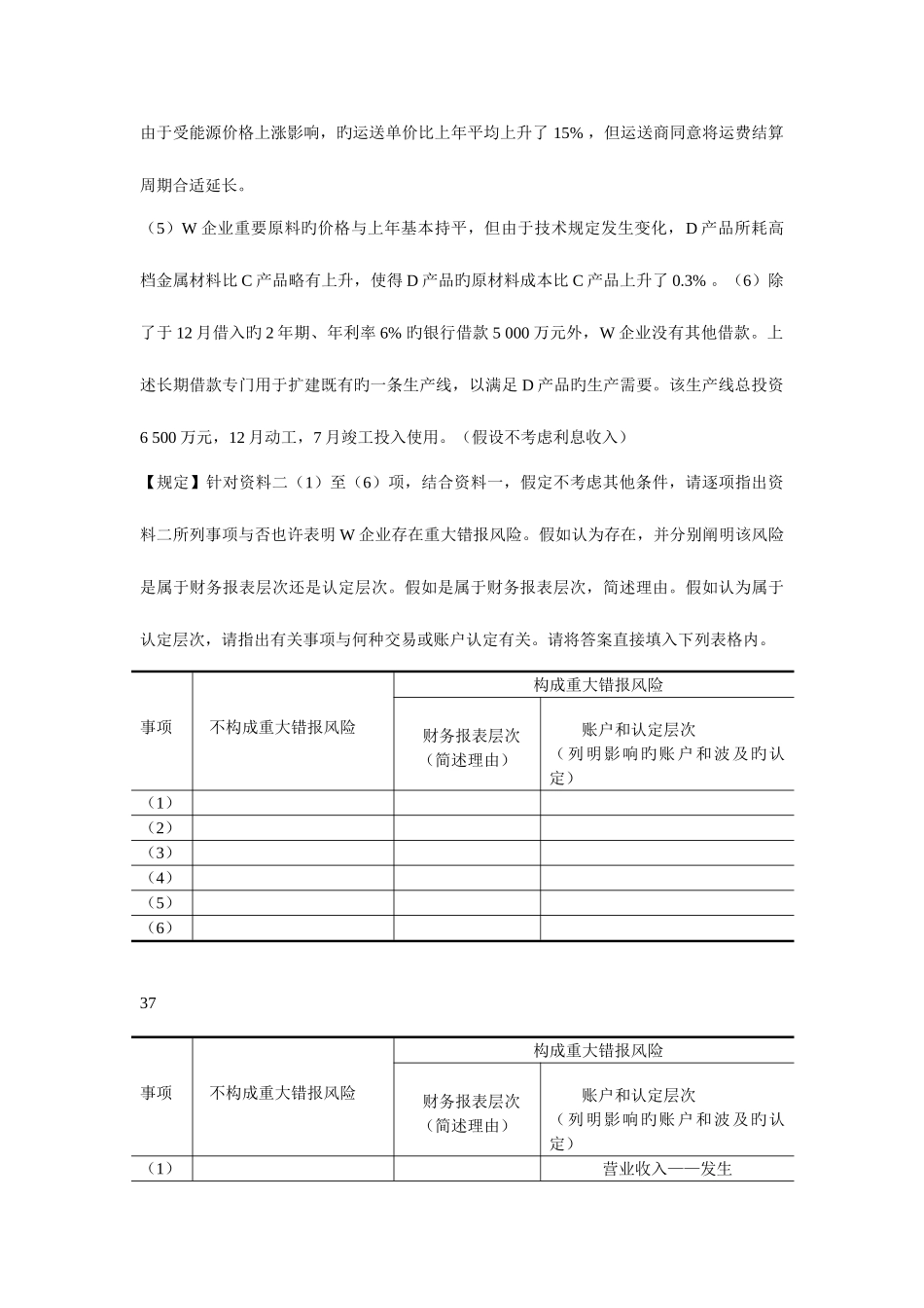 2025年审计学自考试题_第2页