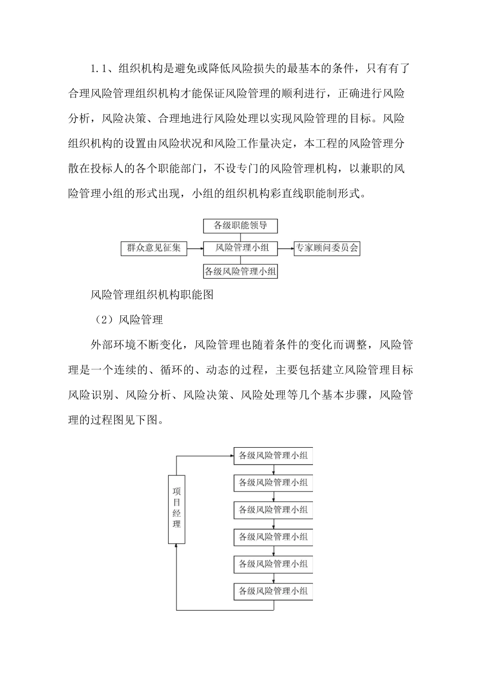 任何可能的紧急情况的处理措施、预案以及抵抗风险(包括工程施工过程中可能遇到的各种风险)的措施_第2页
