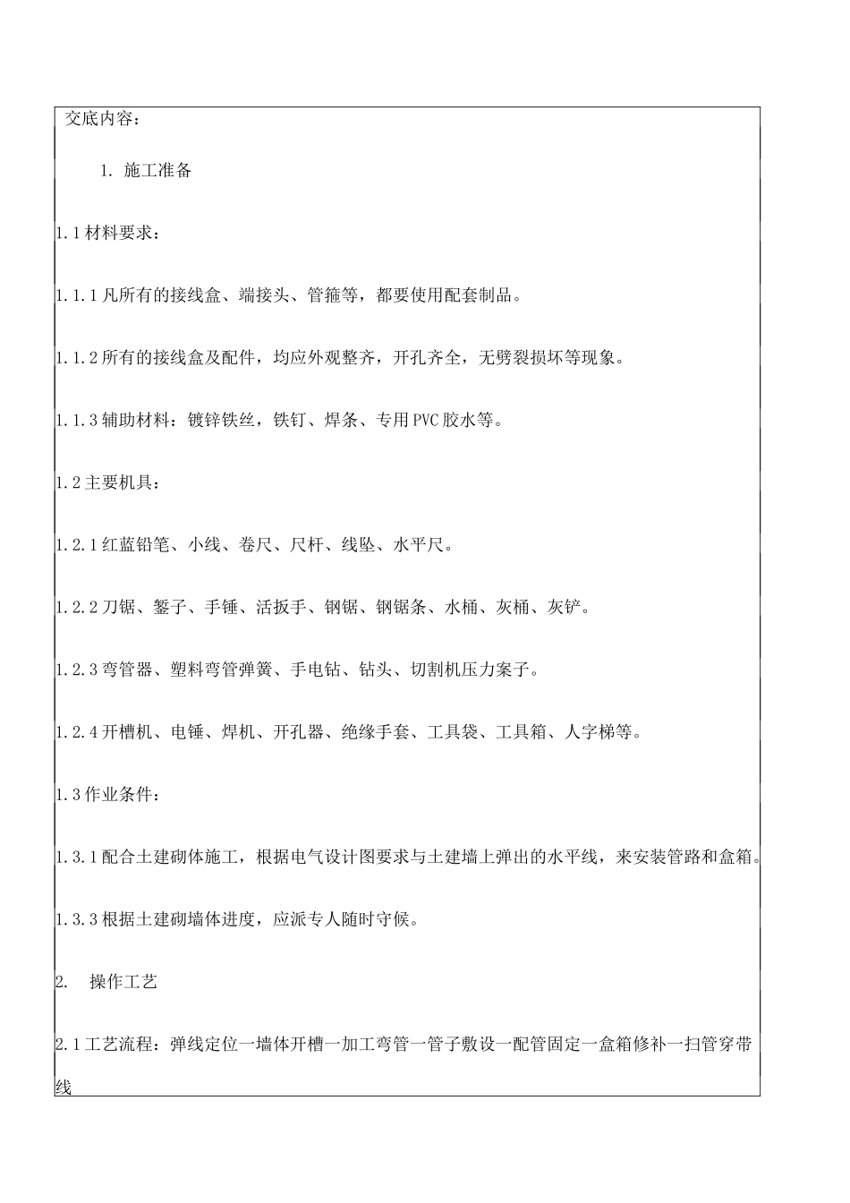 墙体剔凿技术交底_第2页