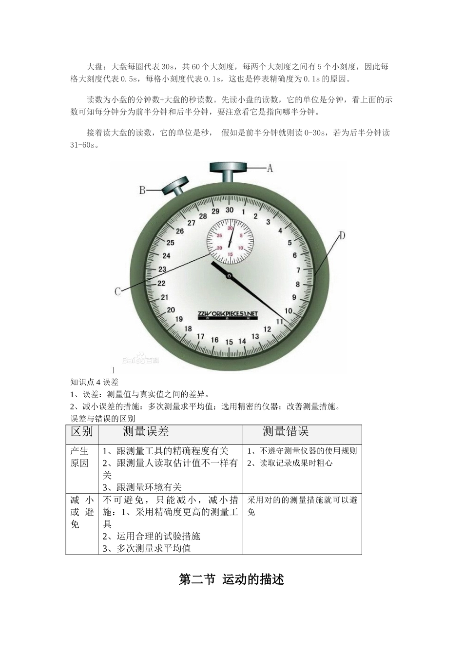 2025年八年级物理上册第一章知识点总结39518资料讲解_第3页