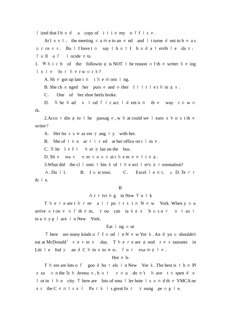 2025年7月贵州普通高中学业水平考试会考试题_第2页