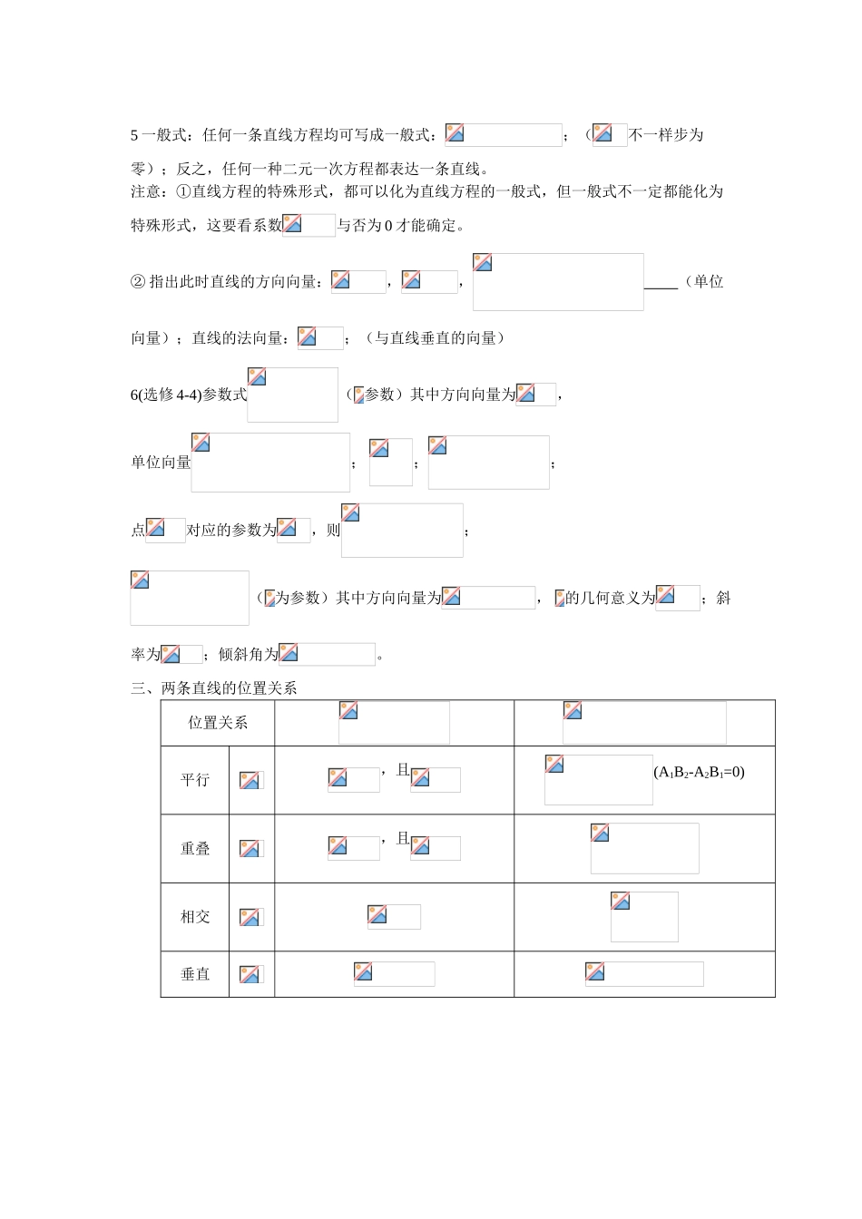 2025年高中数学解析几何知识点总结大全教学文稿_第3页