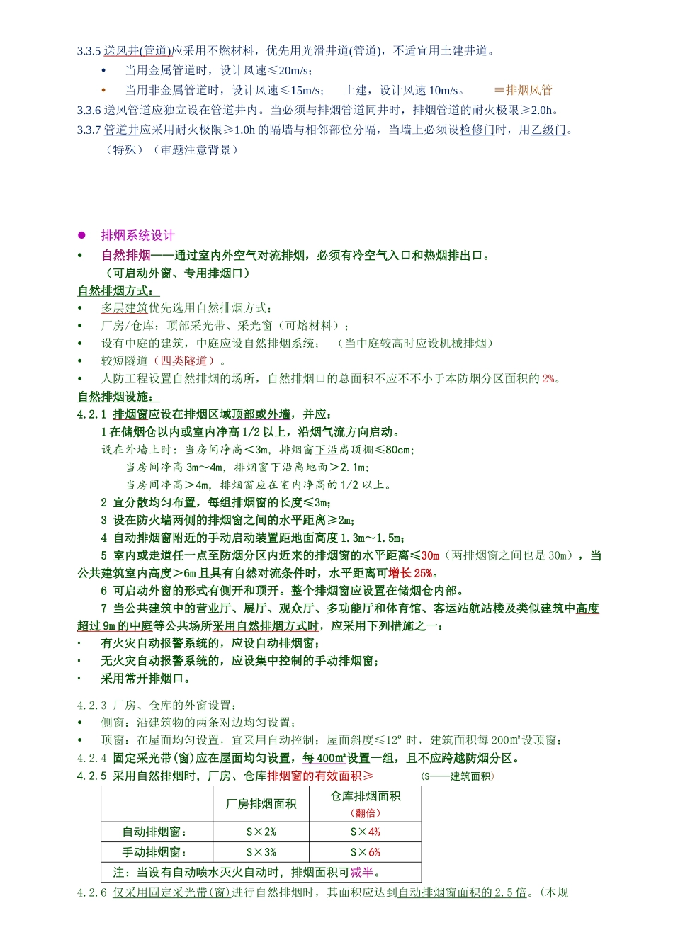 2025年防烟排烟系统重要考点_第3页