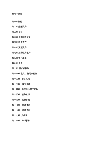 2025年注册会计师会计考试知识点总结