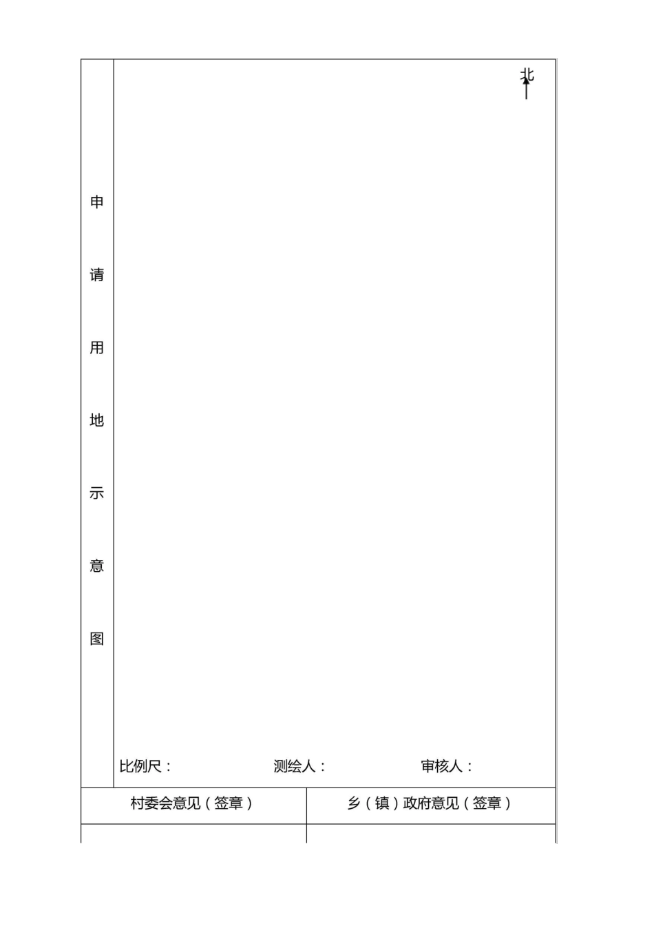 临时用地申请表_第3页