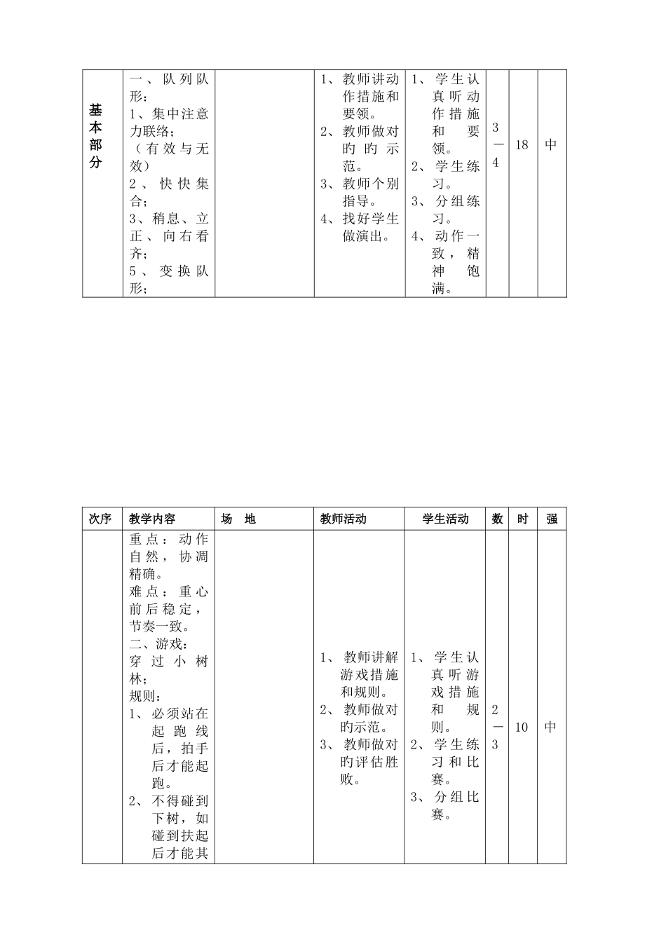 2025年小学三年级体育教案全套_第3页
