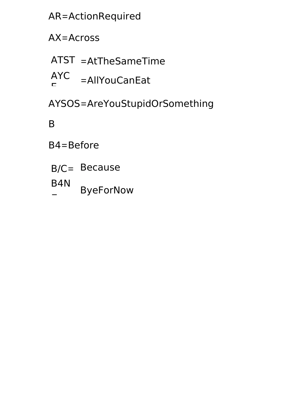 外国人常用的英文缩写大全_第3页