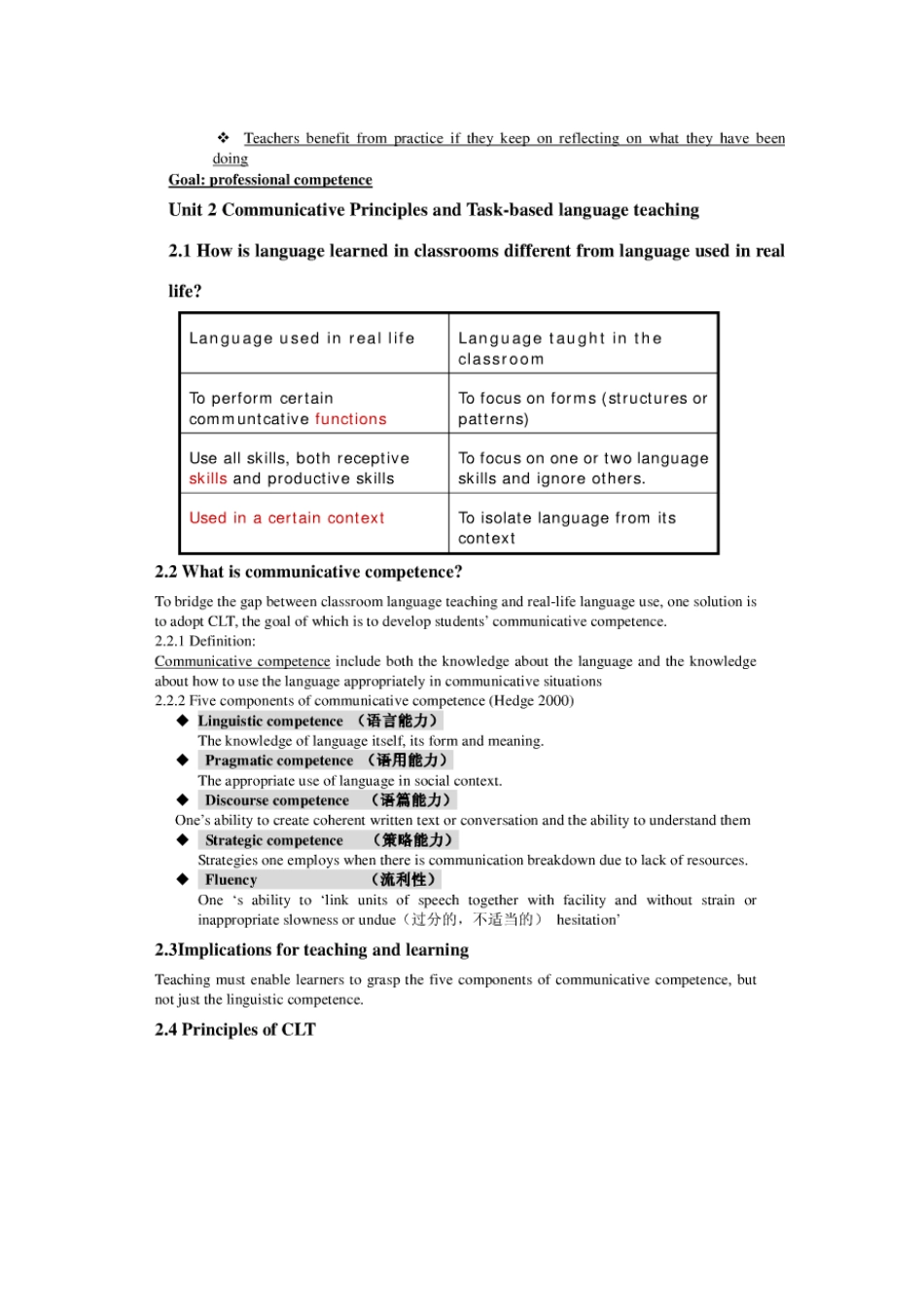 2025年英语教学法教程复习笔记精华版_第3页