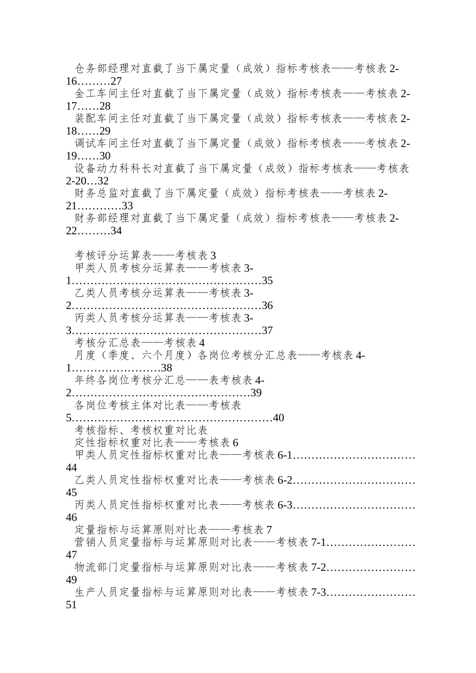 2025年公司绩效考核全套流程表格_第2页