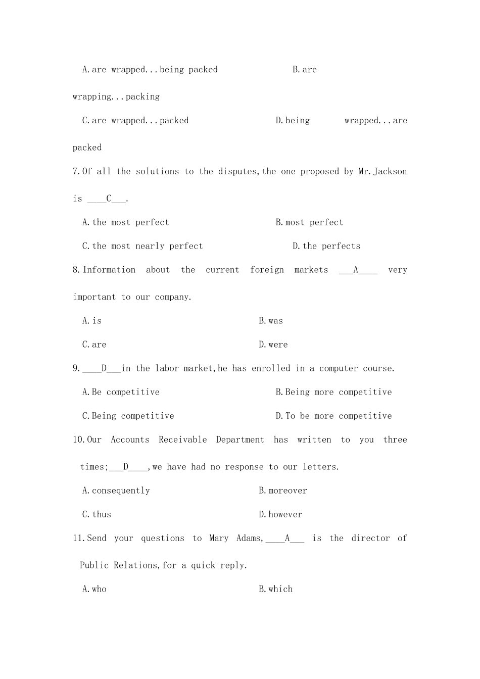 2025年自考外贸英语写作复习资料适合4月_第2页