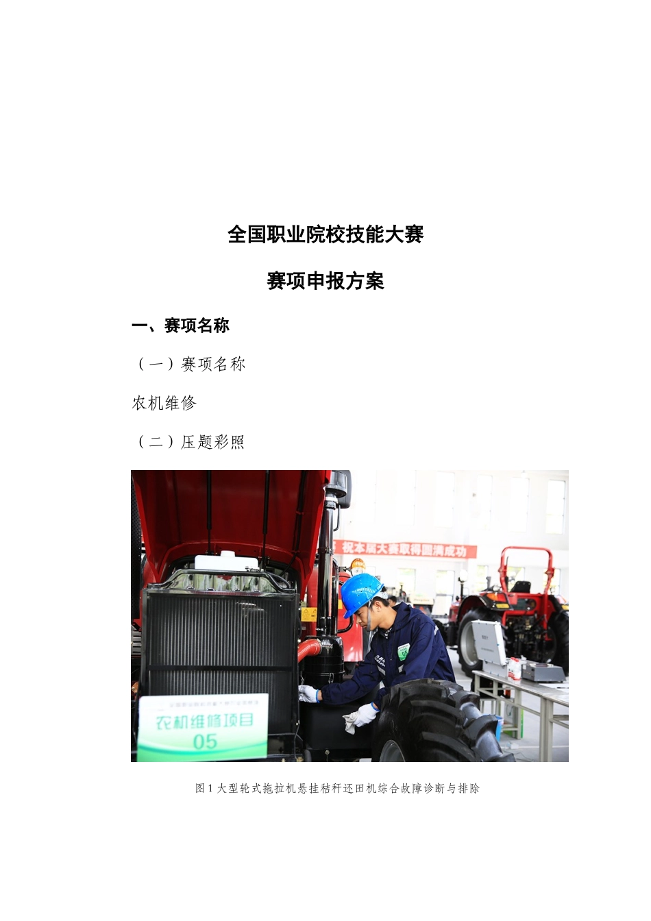 2025年职业技能竞赛农机维修_第2页