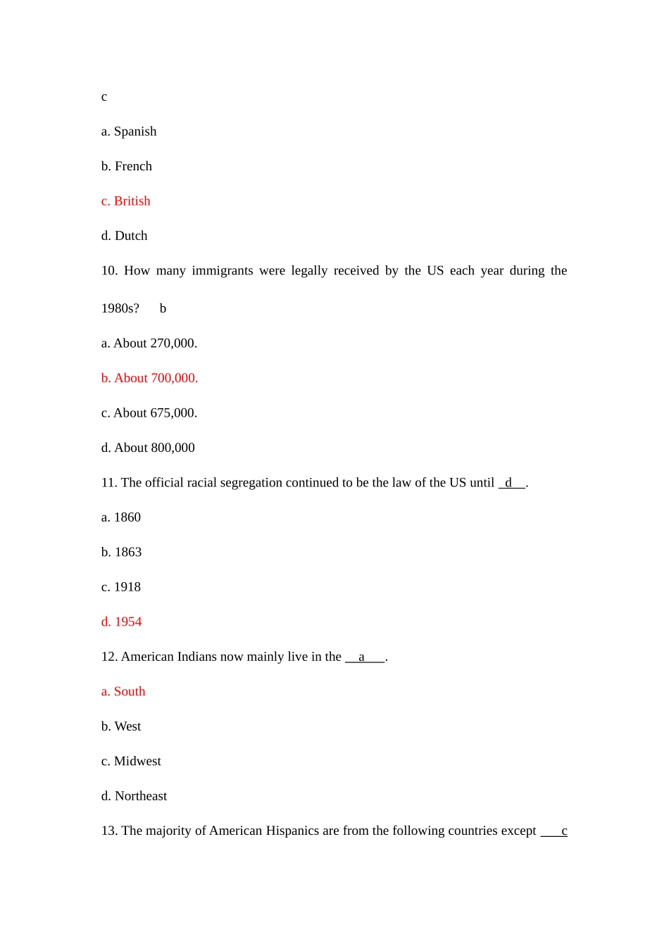 2025年英美概况题库美国部分_第3页