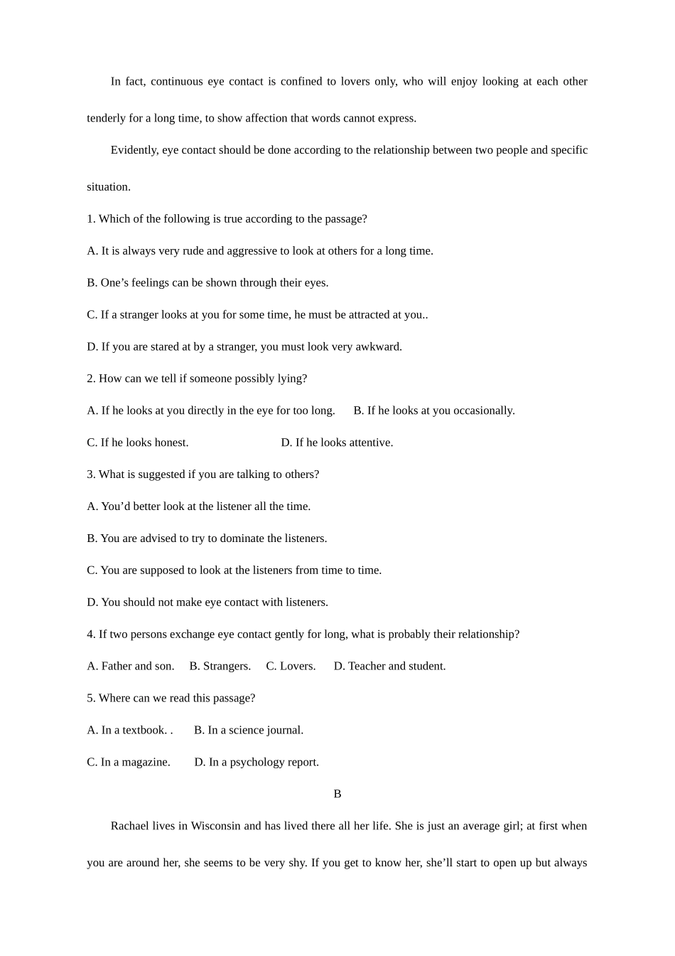 2025年英语竞赛试题_第2页