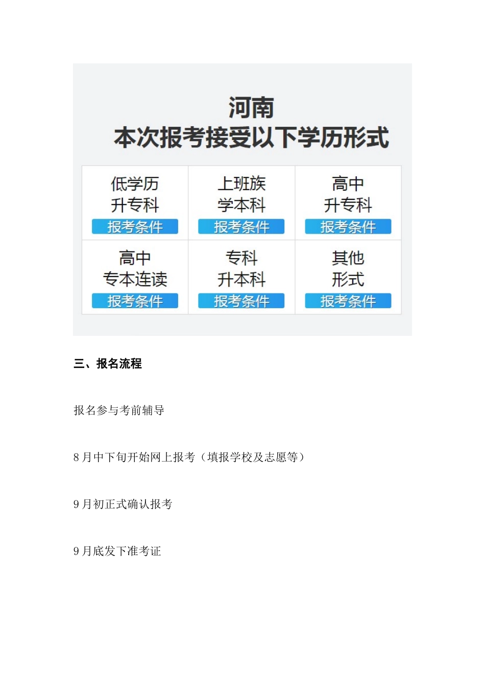 2025年许昌成人高考考哪些_第2页