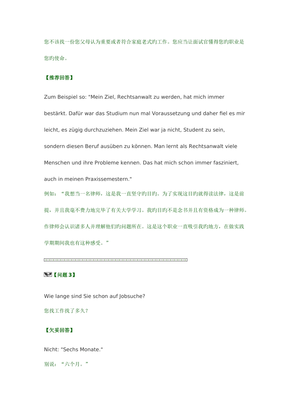 2025年德语面试攻略大全_第3页