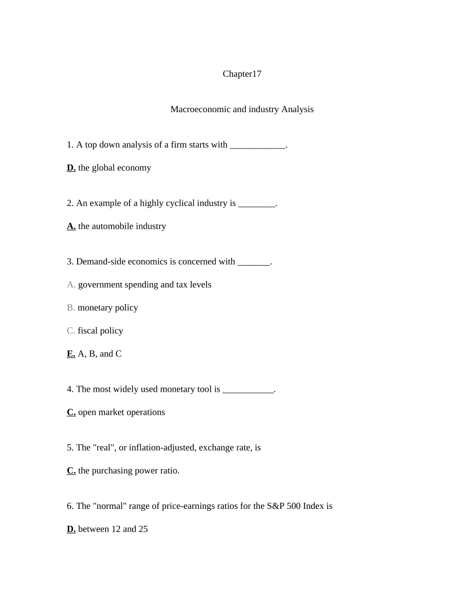2025年投资学题库资料_第1页