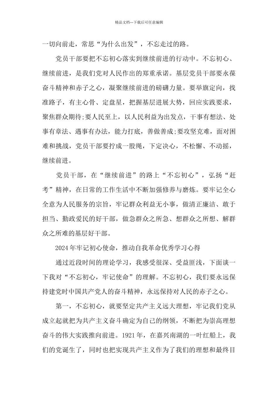 2024年牢记初心使命_第3页