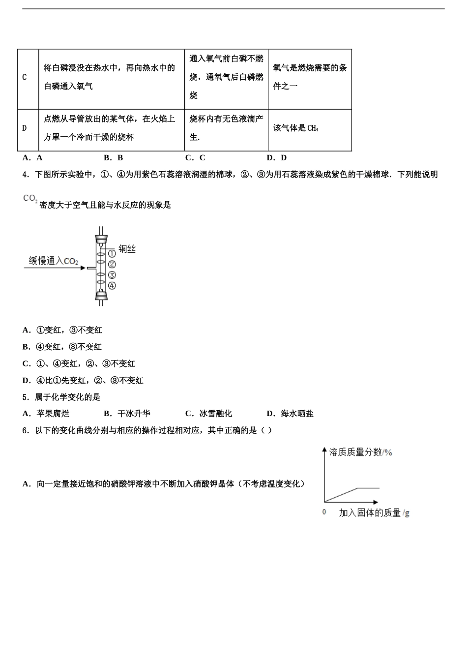 2024年福建省德化县联考中考化学仿真试卷含解析_第2页
