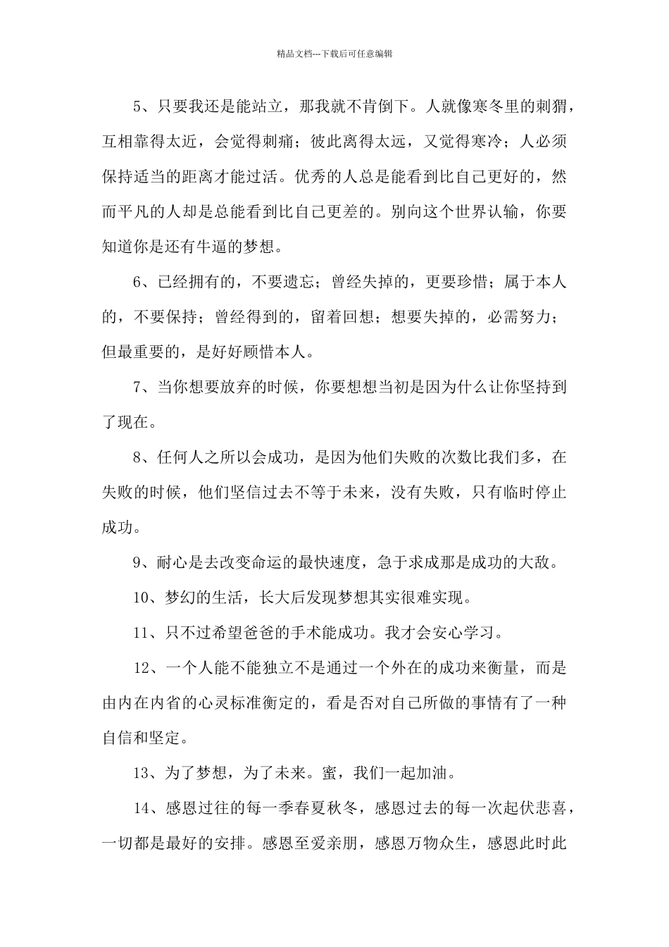 2024年经典励志名人语录锦集65句_第2页