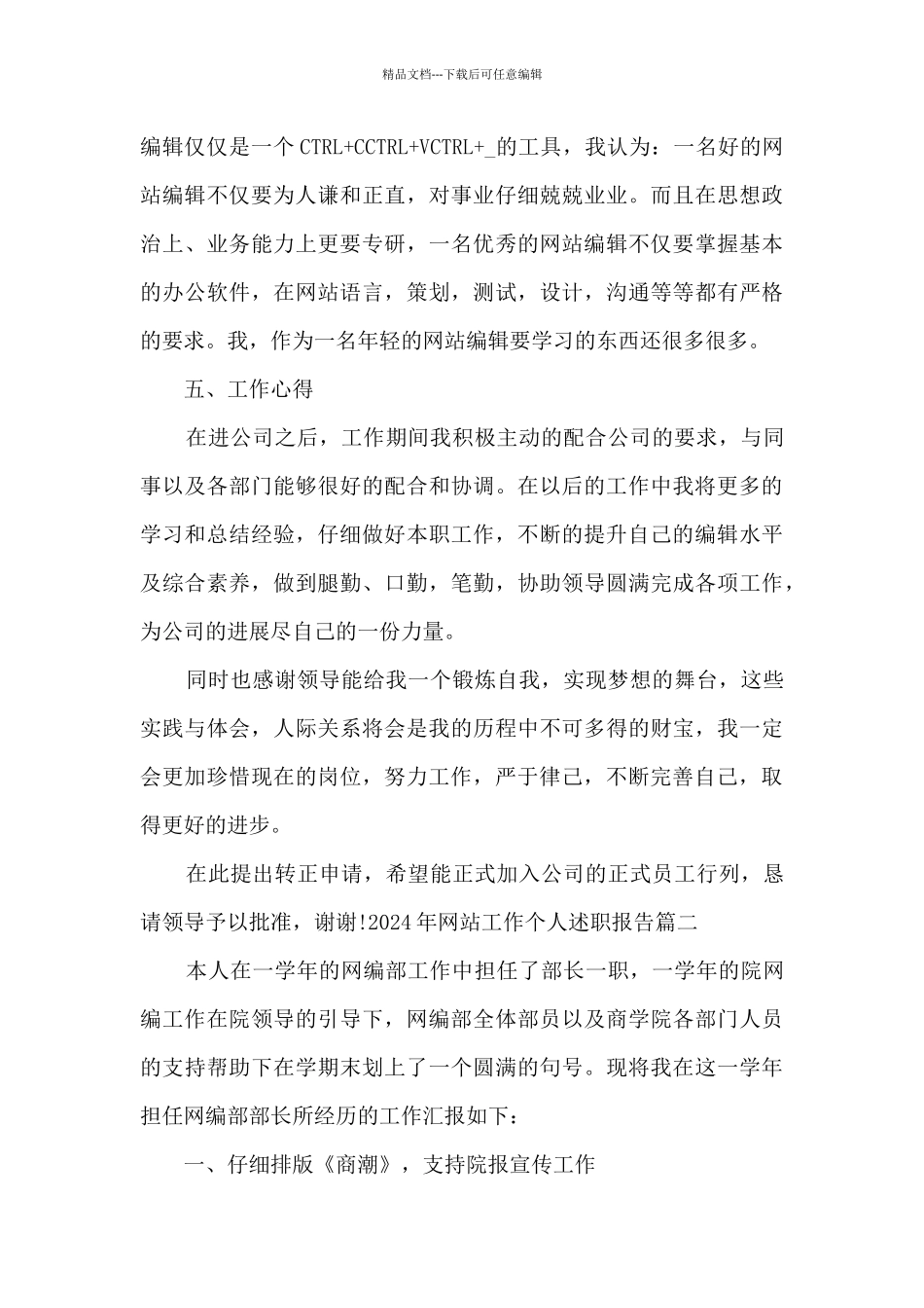 2024年网站工作个人述职报告多篇_第3页