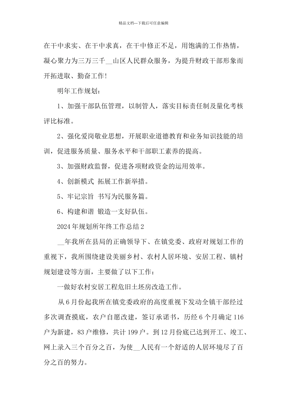 2024年规划所年终工作总结_第3页