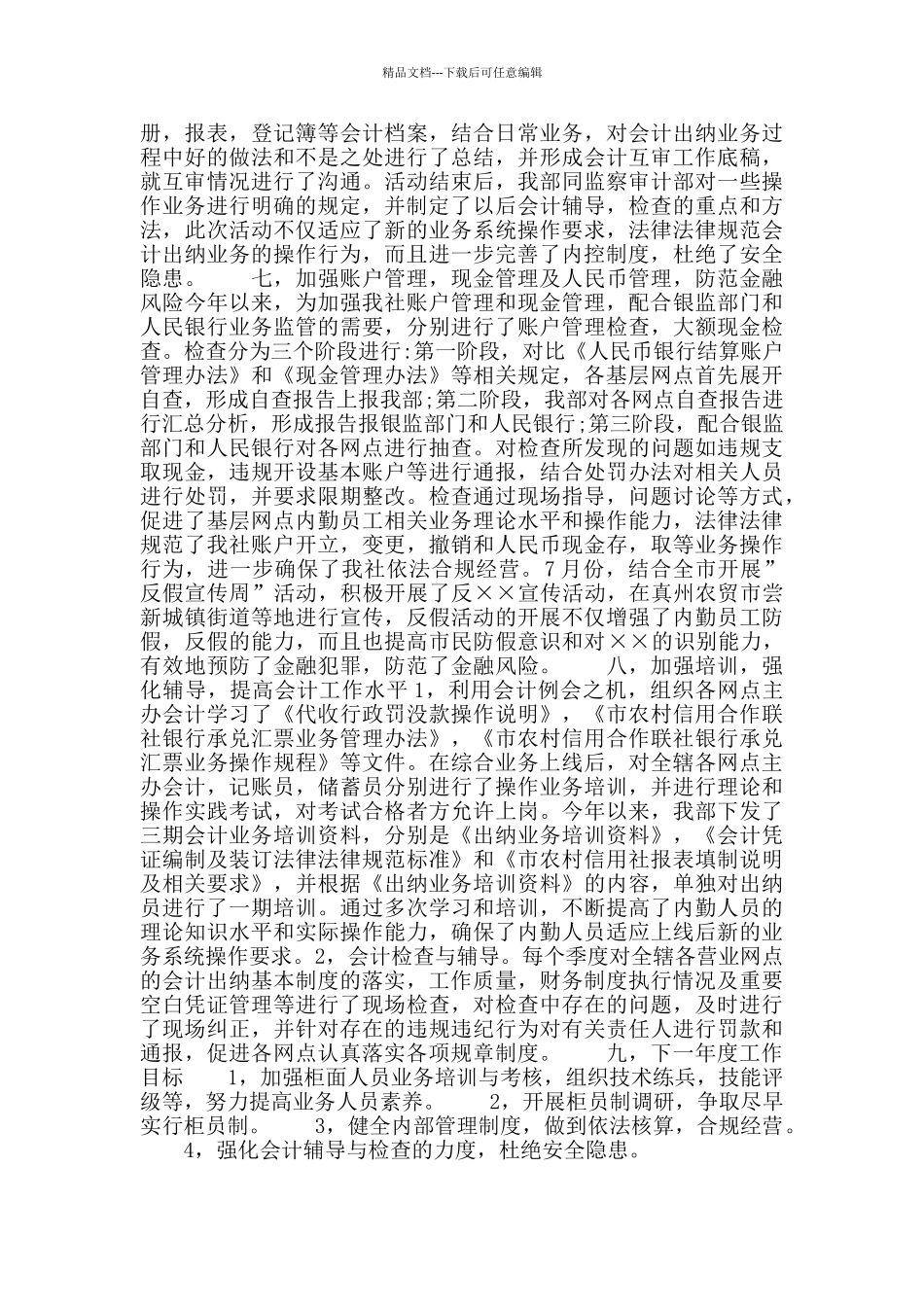 2024年财务会计工作总结_第3页