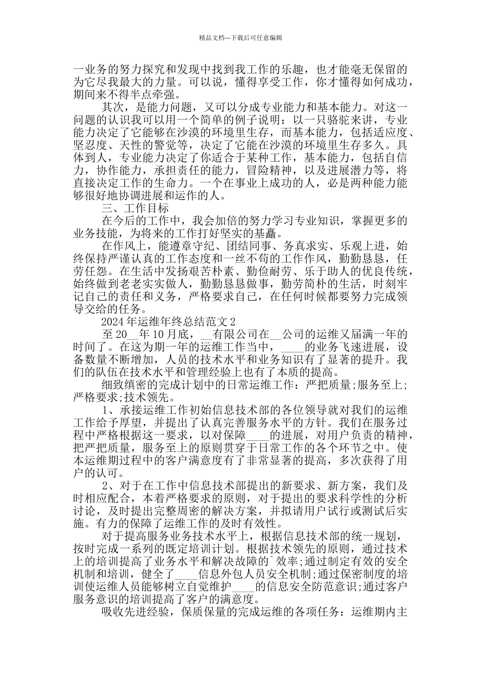 2024年运维年终总结范文_第2页