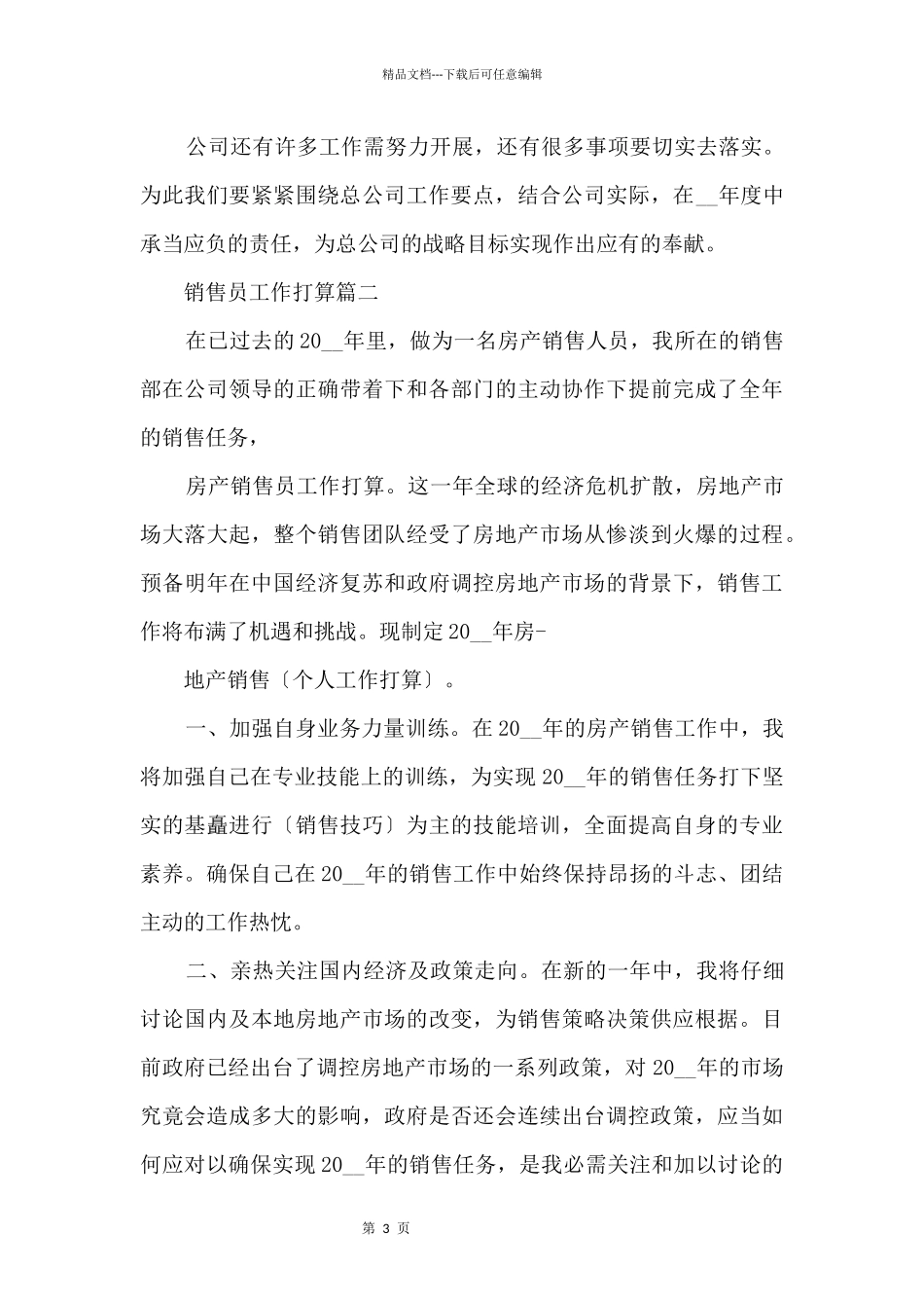 2024年销售员年终工作计划_第3页