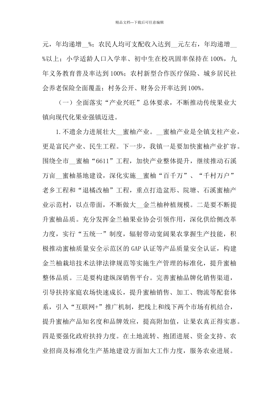 2024年驻村乡村振兴工作计划_第2页