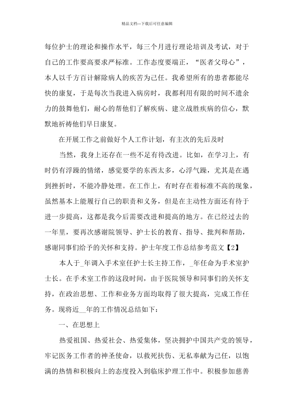 2024护士个人总结精简_第3页