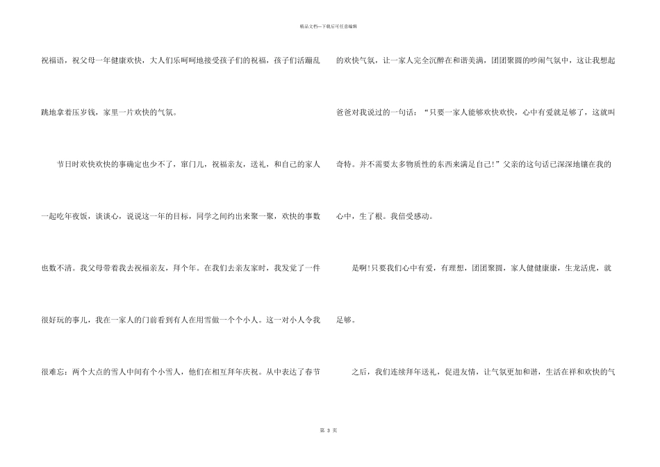2024描写春节的10篇_第3页