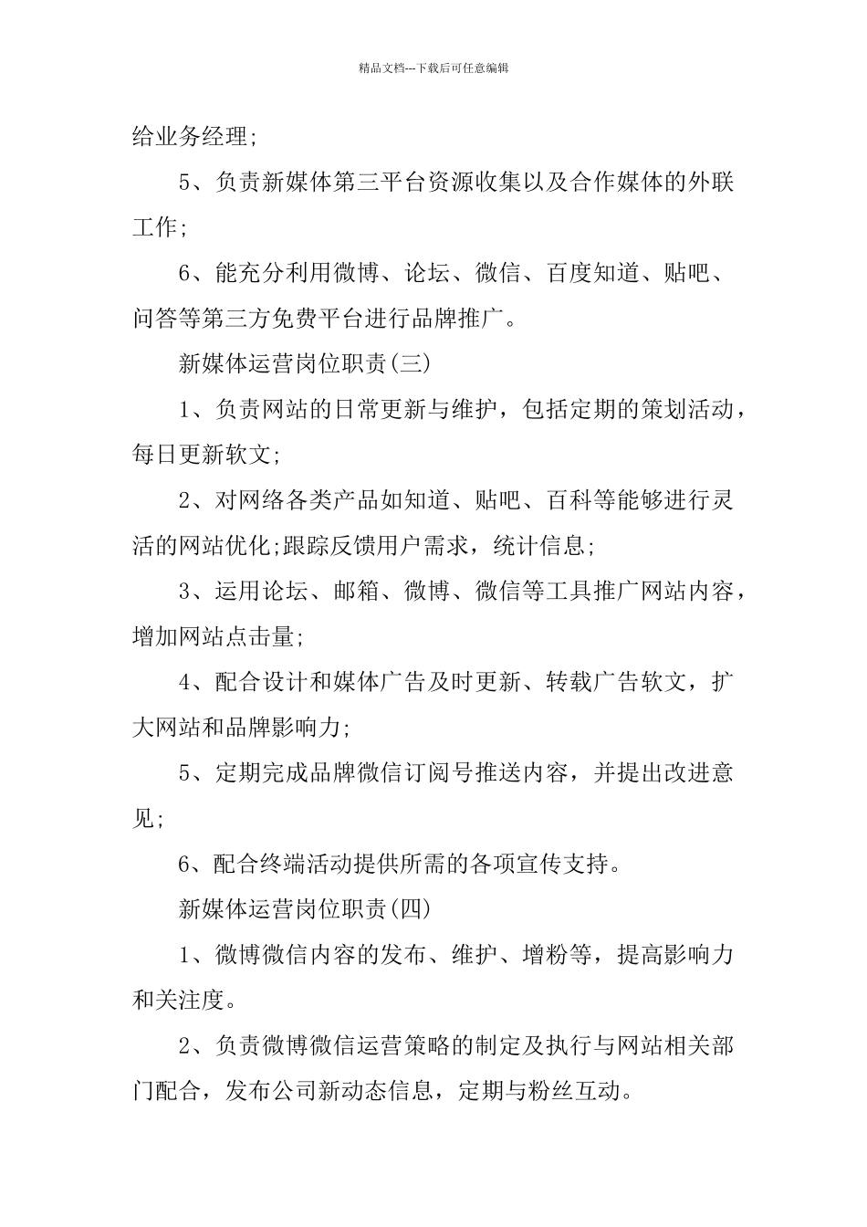 2024新媒体运营岗位职责_第2页