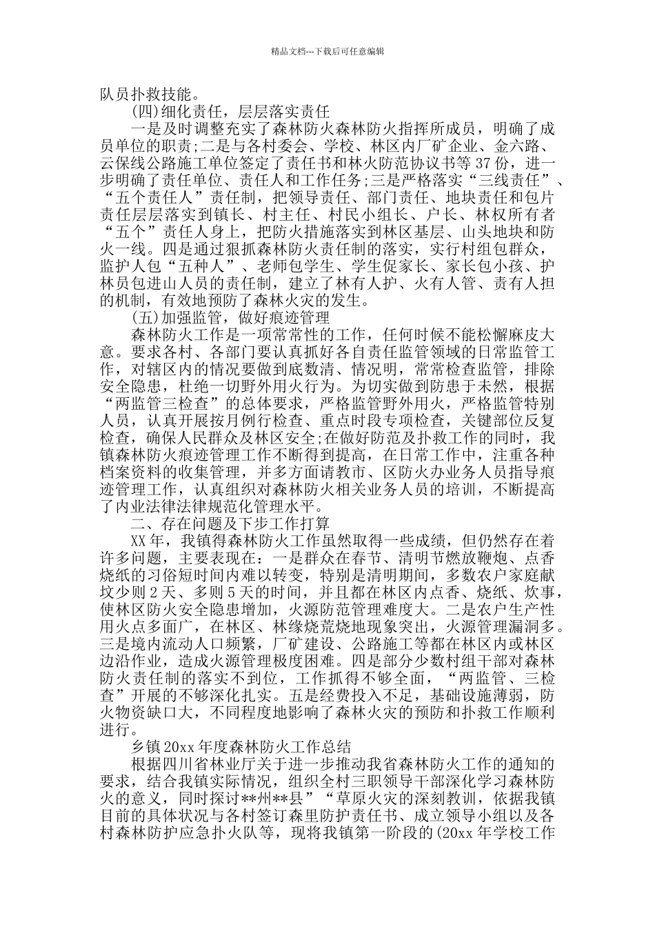 2024春季防火工作总结_第2页