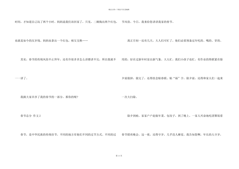 2024春节的满分十篇_第3页