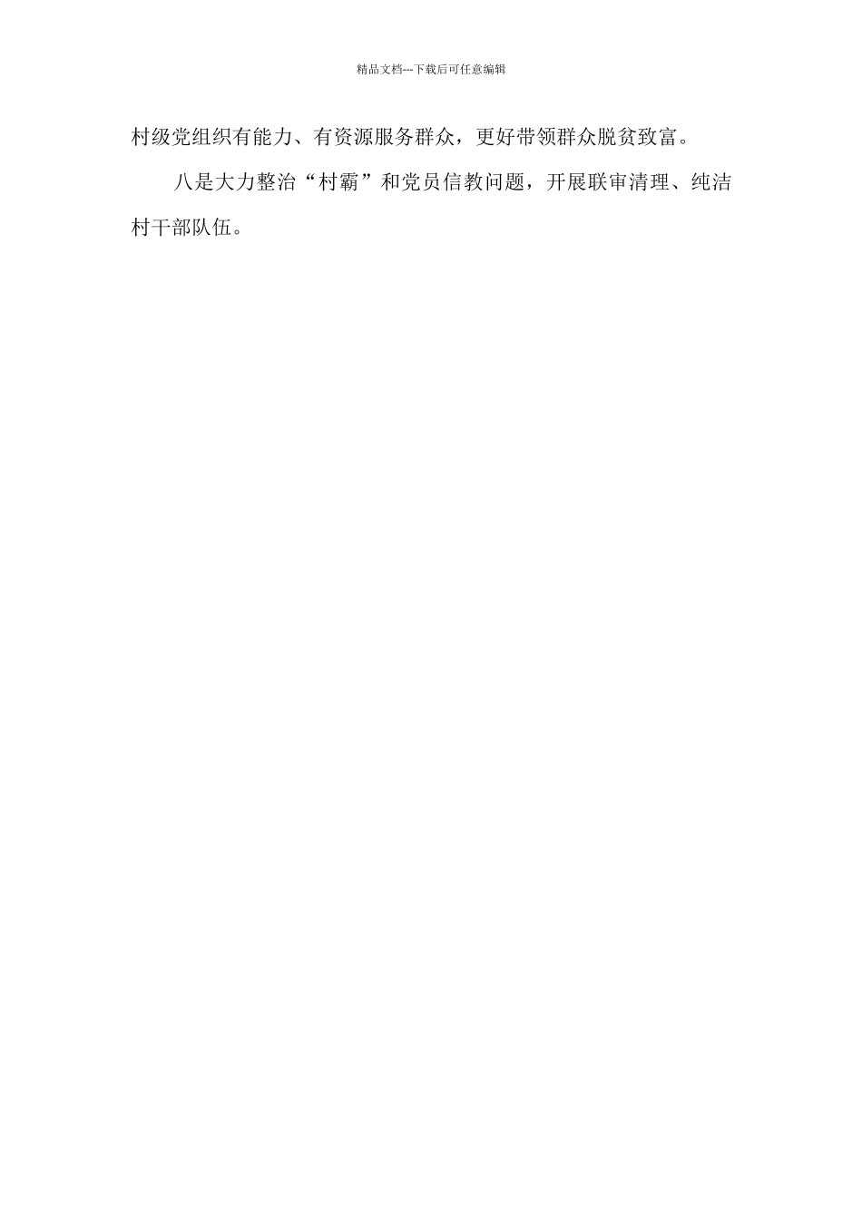 2024村党支部工作总结_第3页