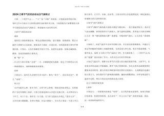 2024立春节气的民俗活动及气候特点