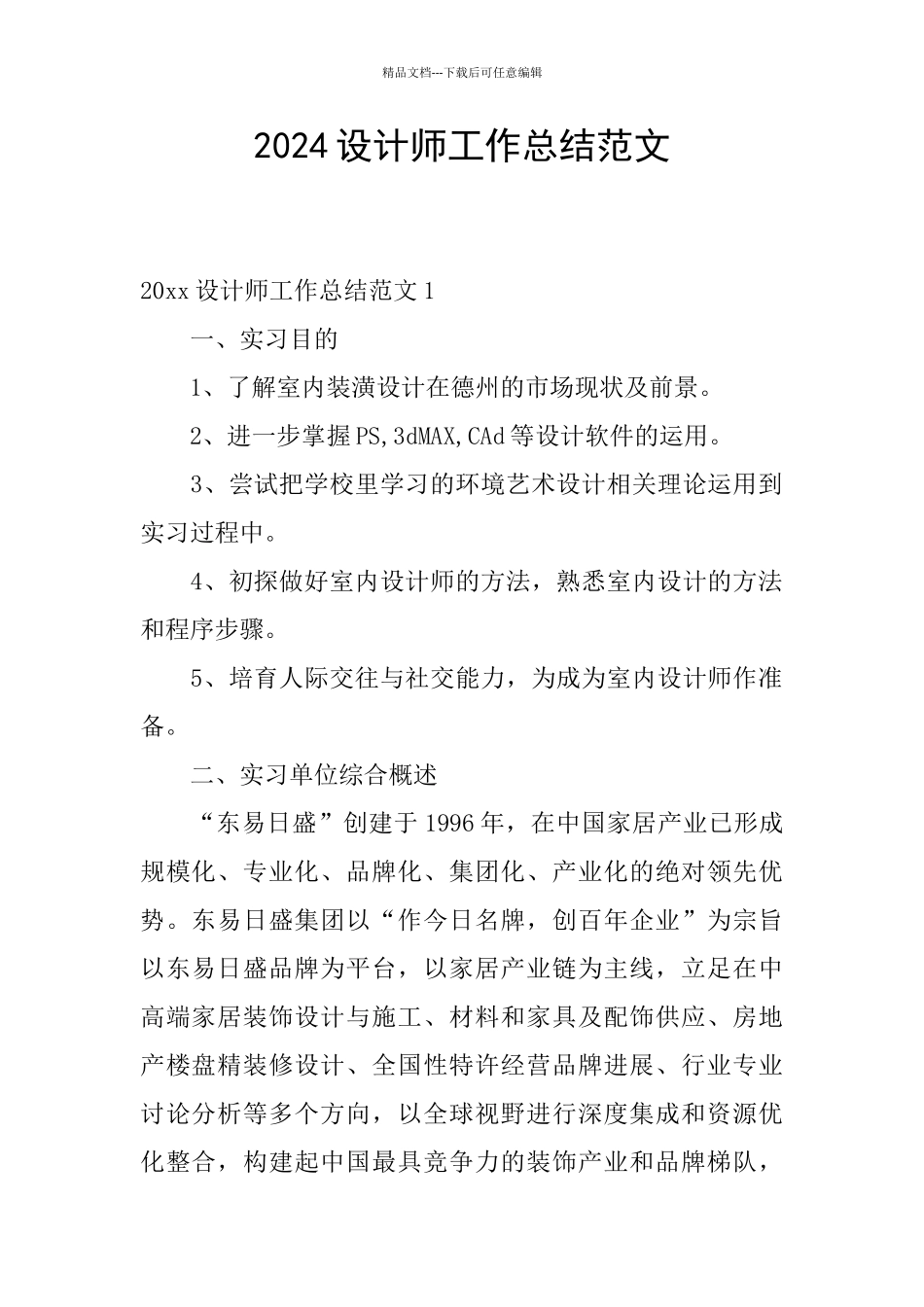 2024设计师工作总结范文_第1页