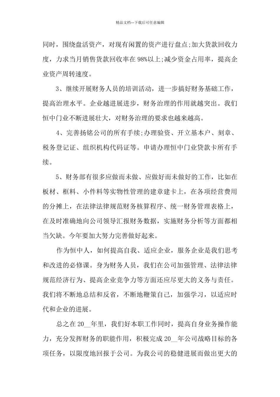 2024财务总监年终工作总结_第2页